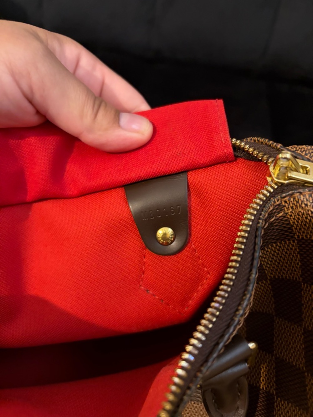 Louis Vuitton Bandouliere 25 Damier Ebene - Picture 14 of 15